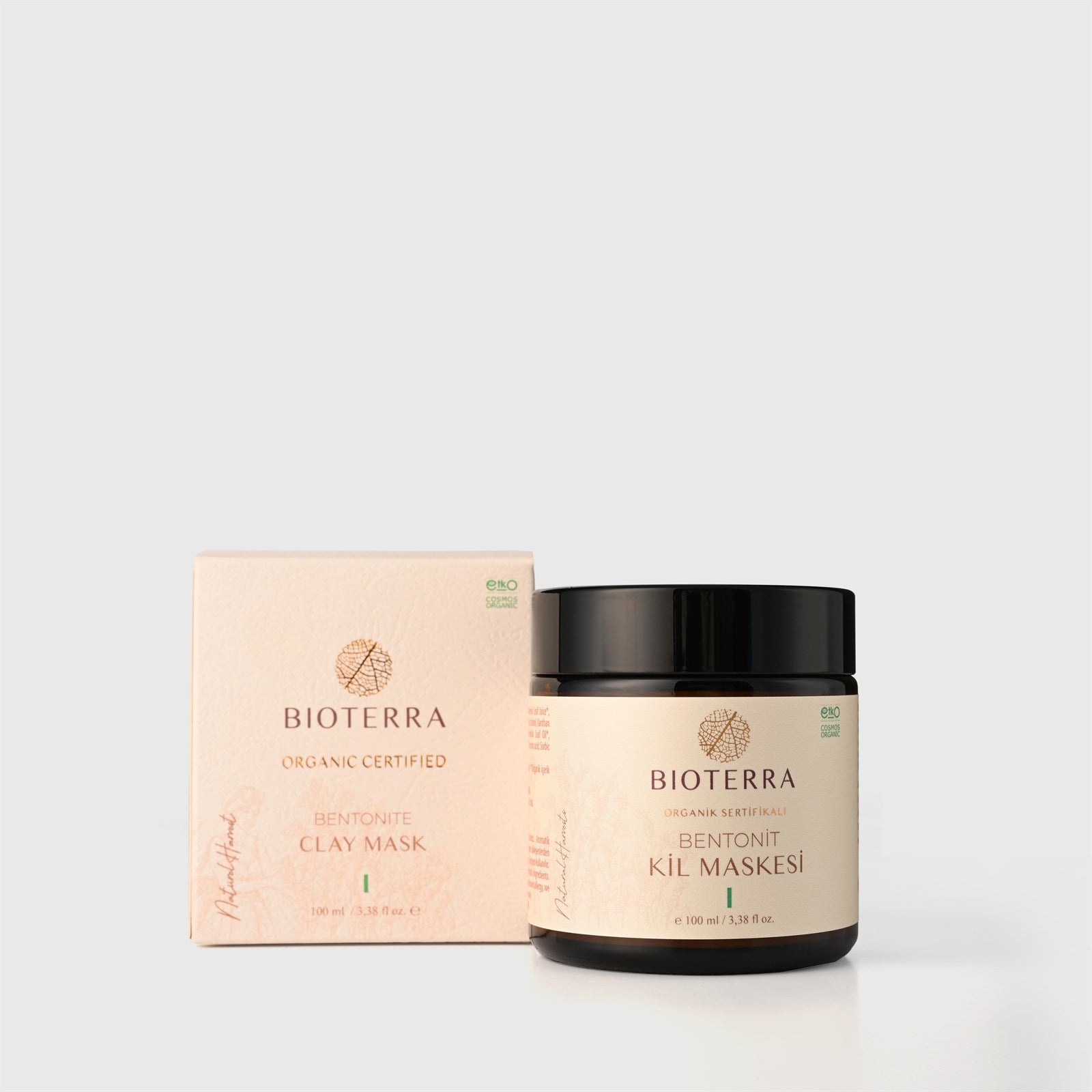 Máscara de arcilla bentonita bioterra orgánica 100 ml