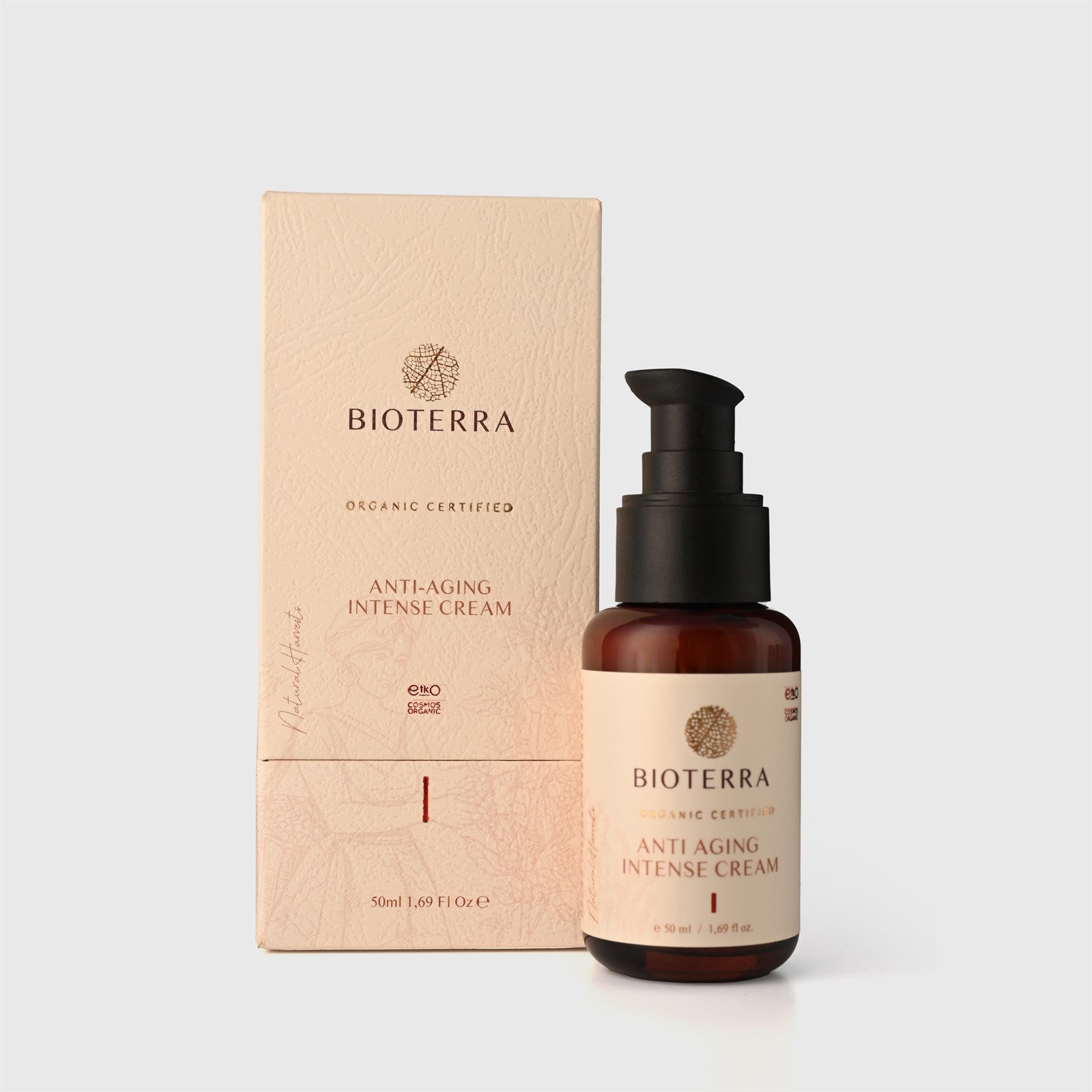 Bioterra Crema anti -envejecimiento intensa orgánica 50 ml