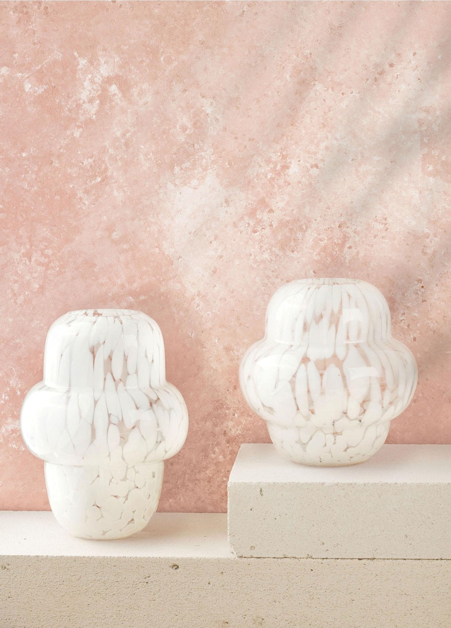 Blanco Glass Vase 20x22 cm - Exporgin - Global Shopping Site