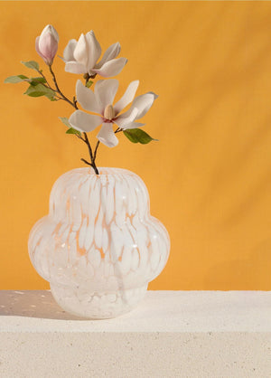 Blanco Glass Vase 20x22 cm - Exporgin - Global Shopping Site