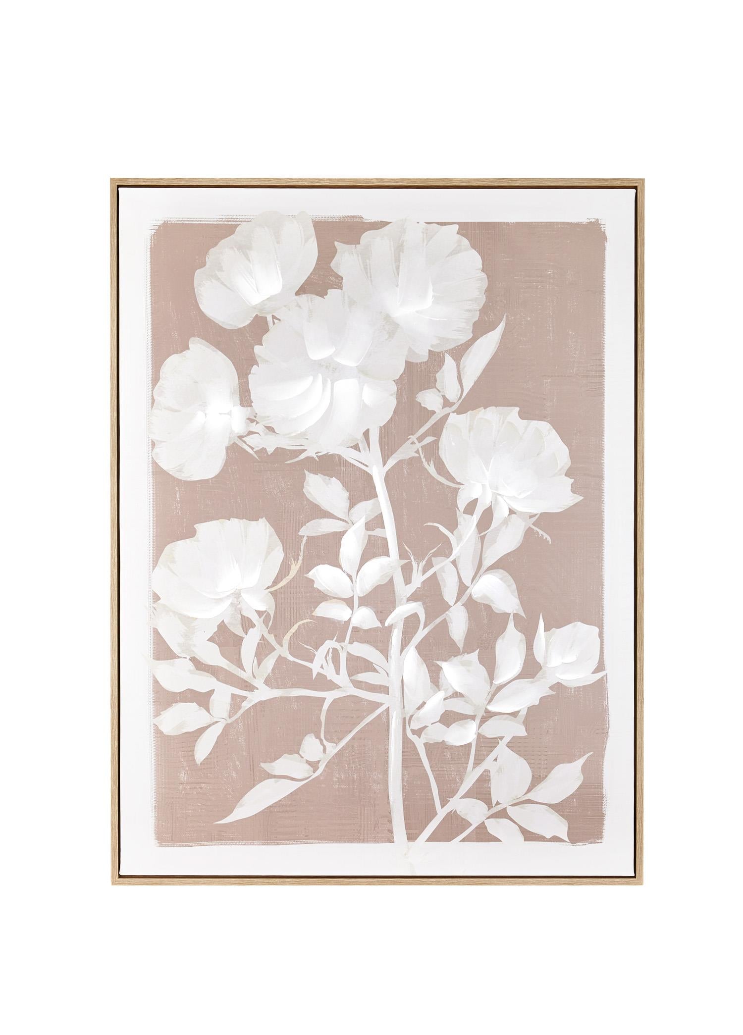 Blomma Canvas Painting Powder 113x85 cm