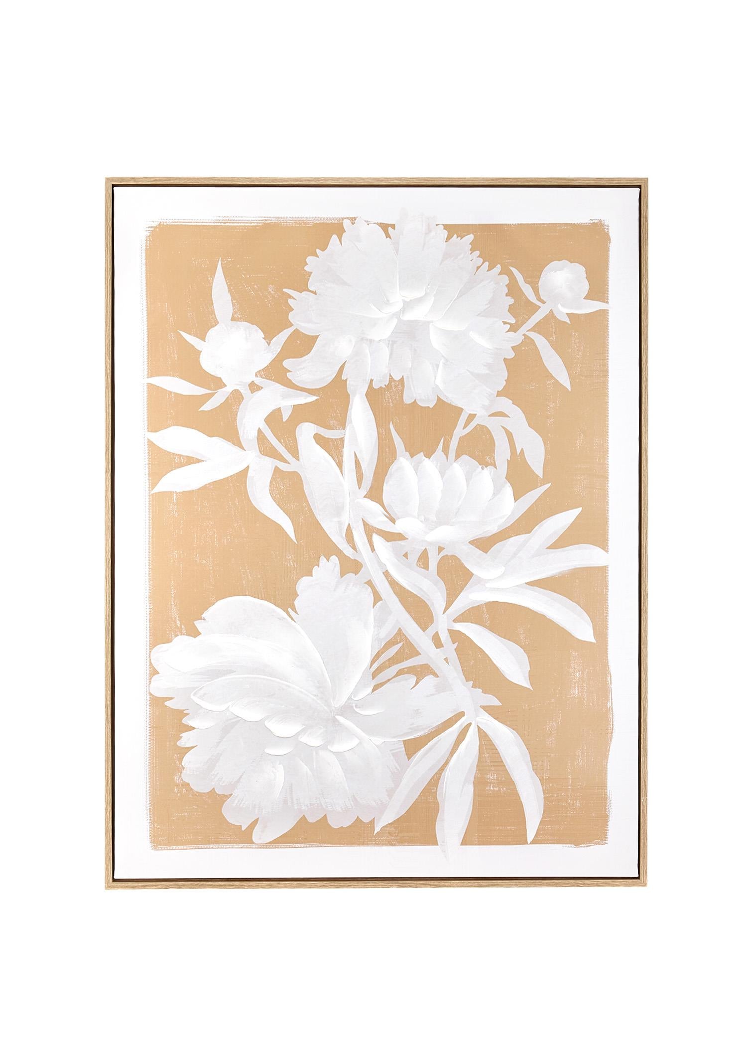 Blomma Canvas Print Orange 113x85 cm