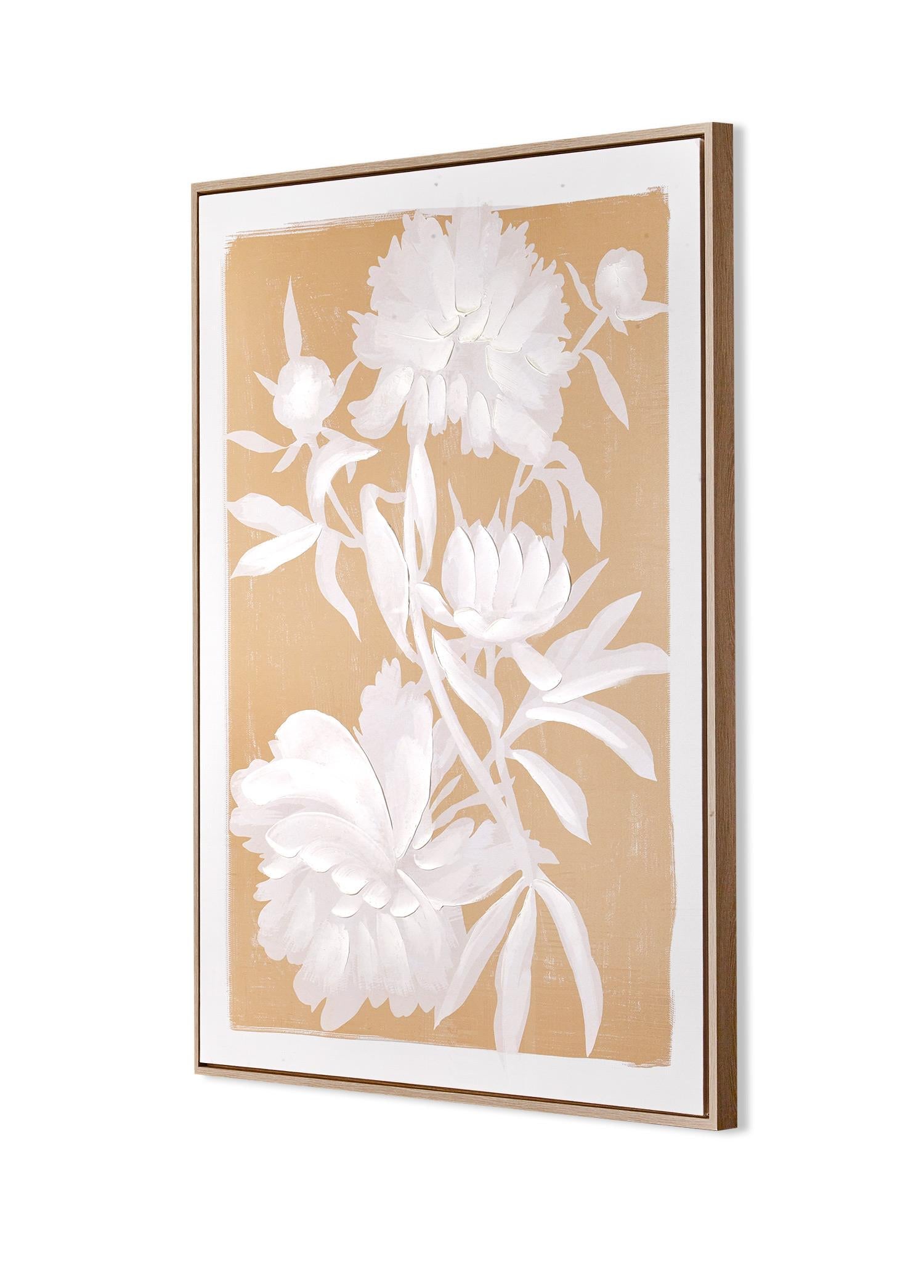 Blomma Canvas Print Orange 113x85 cm