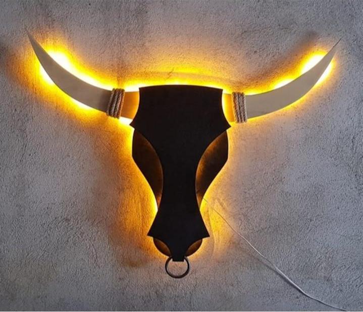 Illuminazione a parete a LED Silhouette toro