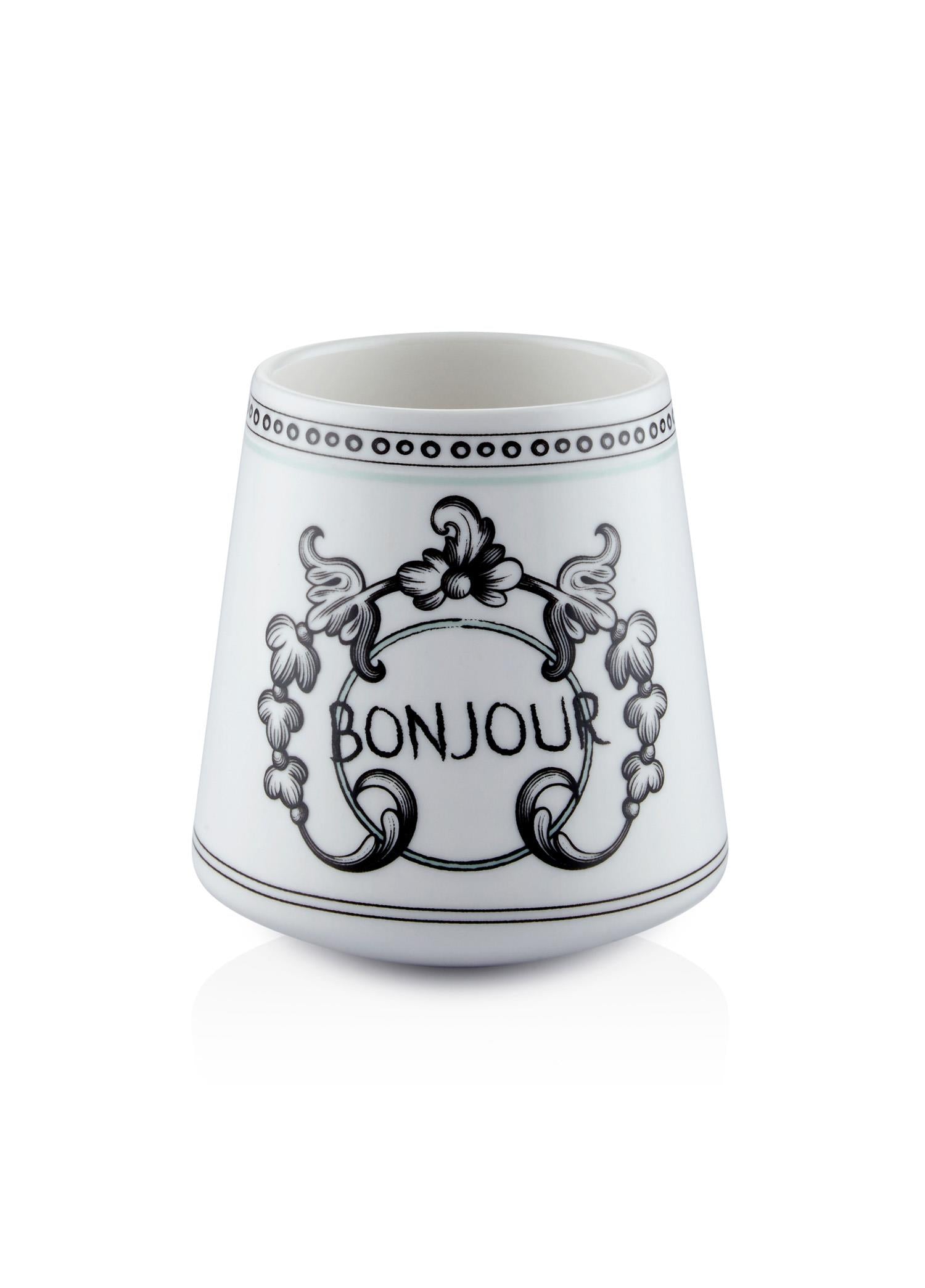 Bonjour Porcelain Mug KPA0230 180 cc