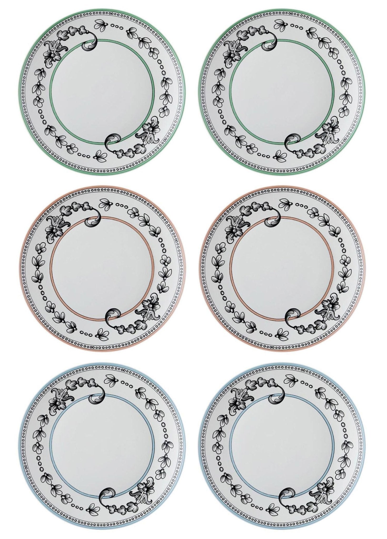 Bonjour Serving Plate for 6 People - Exporgin - Global Shopping Site