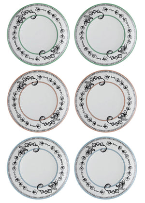 Bonjour Serving Plate for 6 People - Exporgin - Global Shopping Site