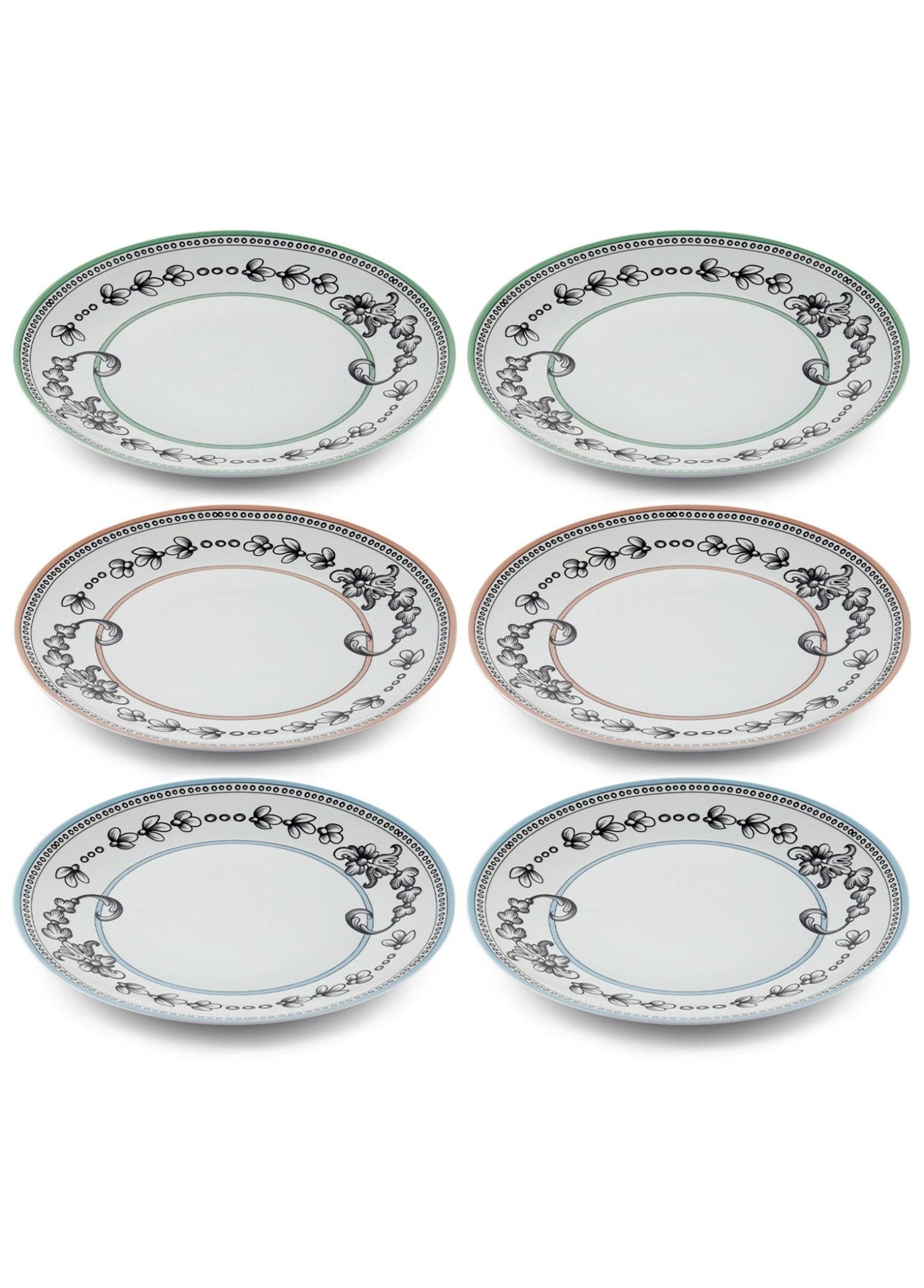 Bonjour Serving Plate for 6 People - Exporgin - Global Shopping Site