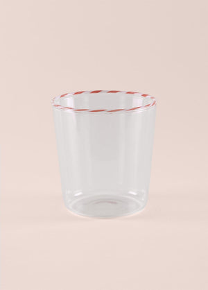 Borosilicate Water Glass Red 320 ml BRD0130 - Exporgin | Türkiye Comes to You