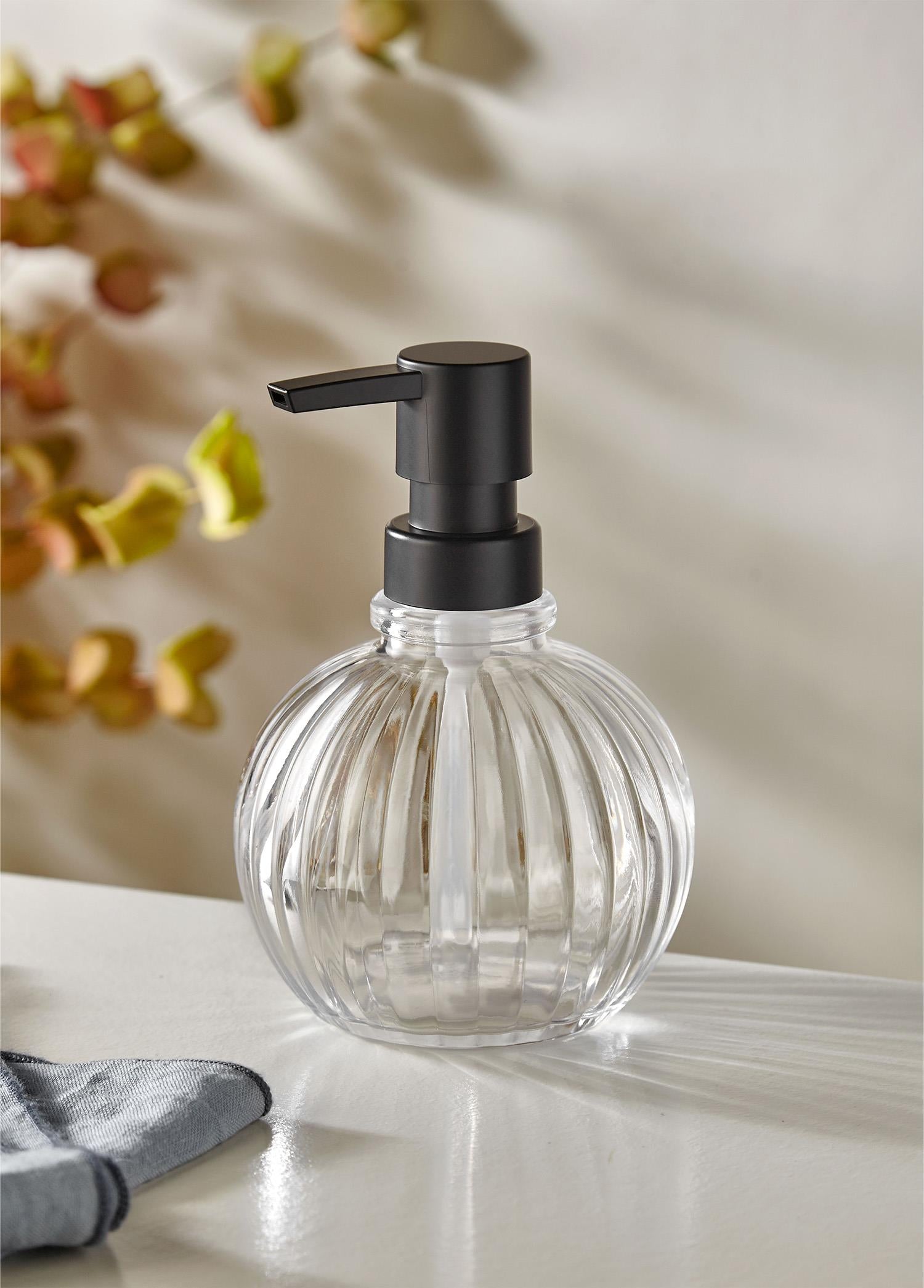 Bubble Liquid Soap Dispenser Transparent 350 ml