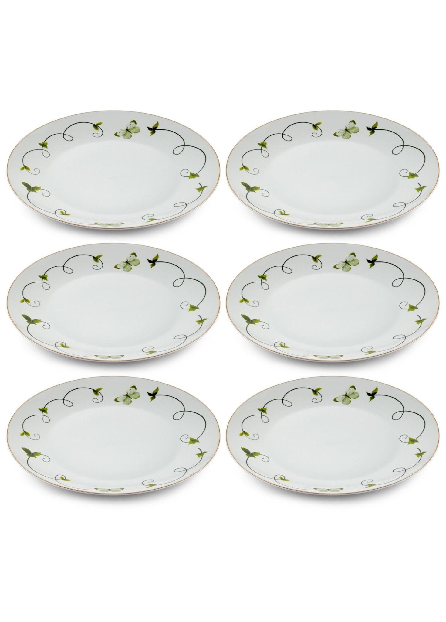 Butterfly Serving Plate for 6 People - Exporgin - Global Shopping Site