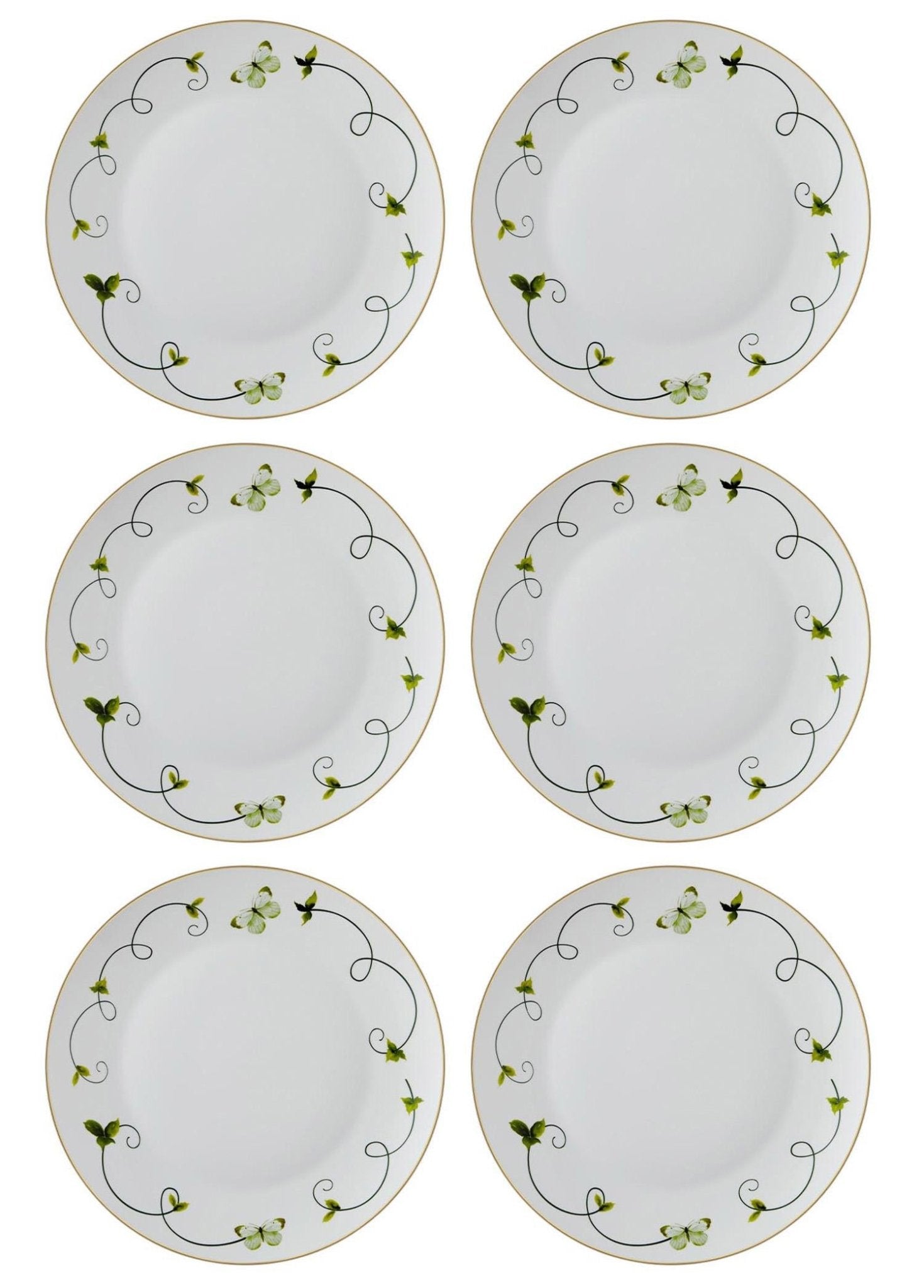 Butterfly Serving Plate for 6 People - Exporgin - Global Shopping Site