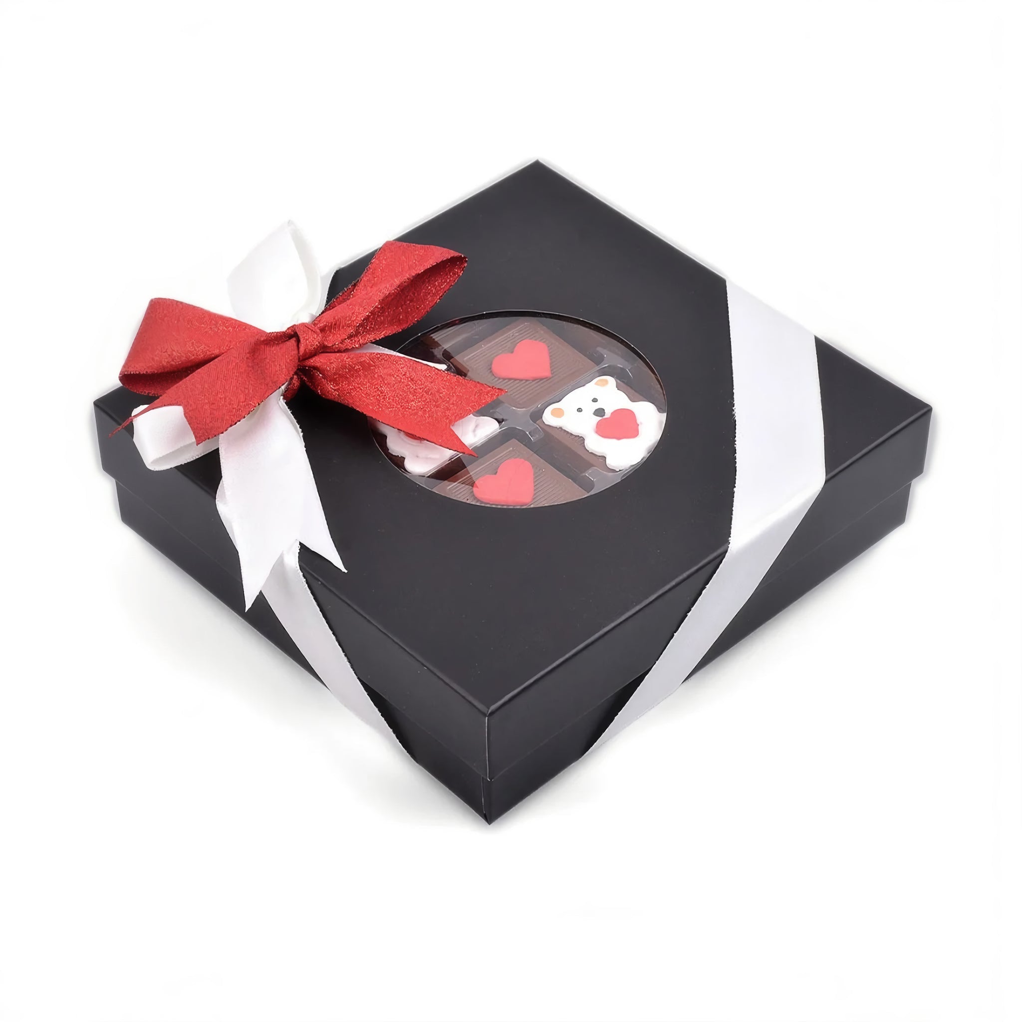 ChocChic Heart Teddy Bear Chocolate Gift Box - Exporgin | Türkiye Comes to You