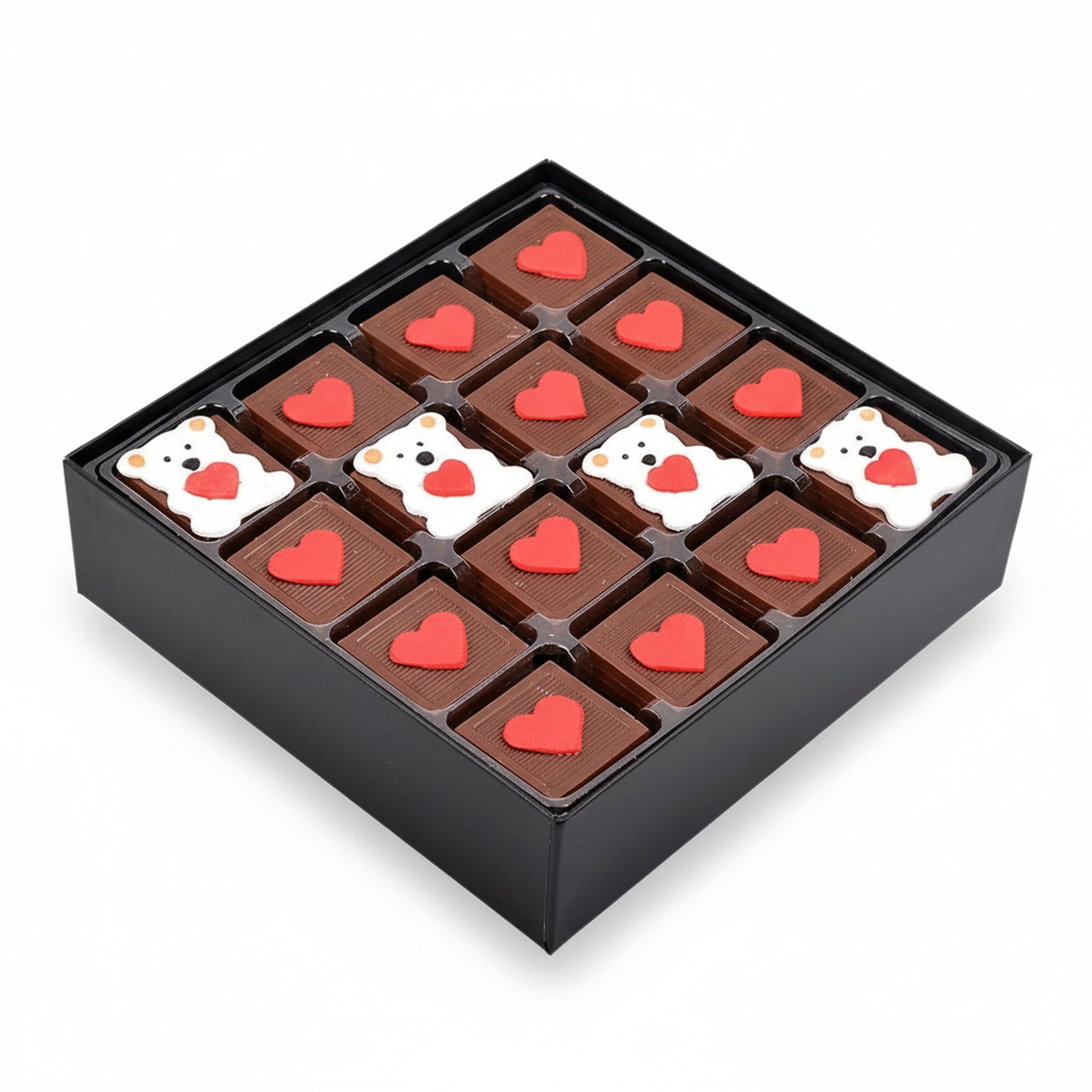 ChocChic Heart Teddy Bear Chocolate Gift Box - Exporgin | Türkiye Comes to You