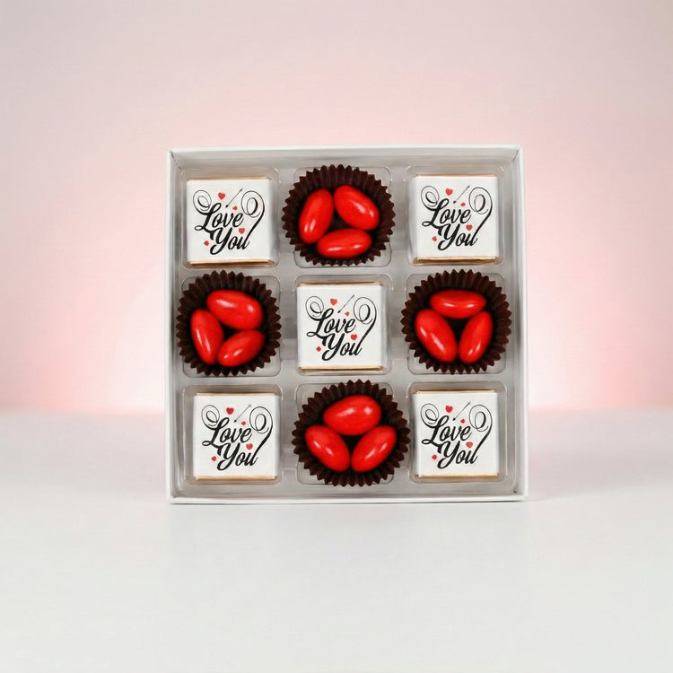 ChocChic Love You Valentine’s Day Chocolate Gift Box - Exporgin | Türkiye Comes to You