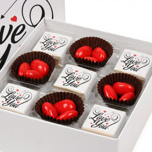 ChocChic Love You Valentine’s Day Chocolate Gift Box - Exporgin | Türkiye Comes to You