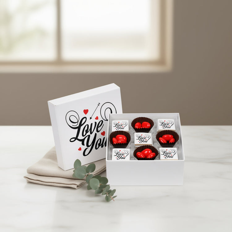 ChocChic Love You Valentine’s Day Chocolate Gift Box - Exporgin | Türkiye Comes to You
