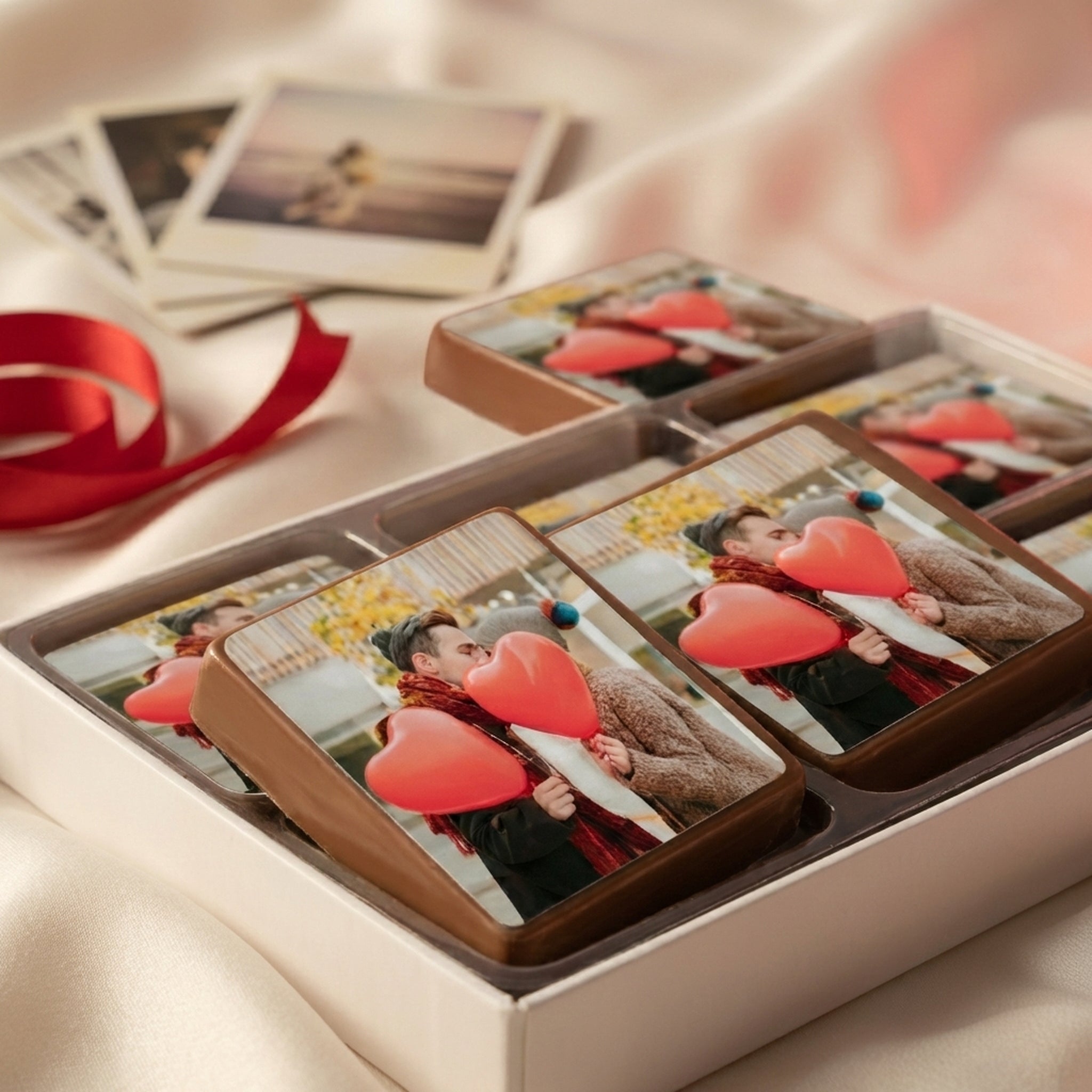 ChocChic Personalized Photo Madlen Chocolate Gift Box - Exporgin | Türkiye Comes to You