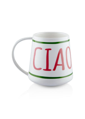 Ciao Bella Porcelain Mug KPA0274 340 cc - Exporgin - Global Shopping Site