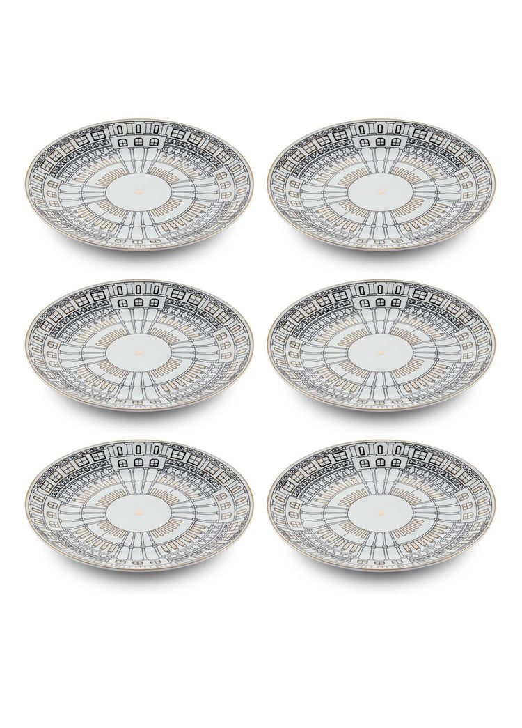 Citta Cake Plate for 6 People - Exporgin - Global Shopping Site