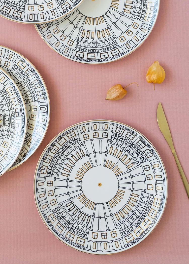 Citta Serving Plate for 6 People - Exporgin | Türkiye Comes to You