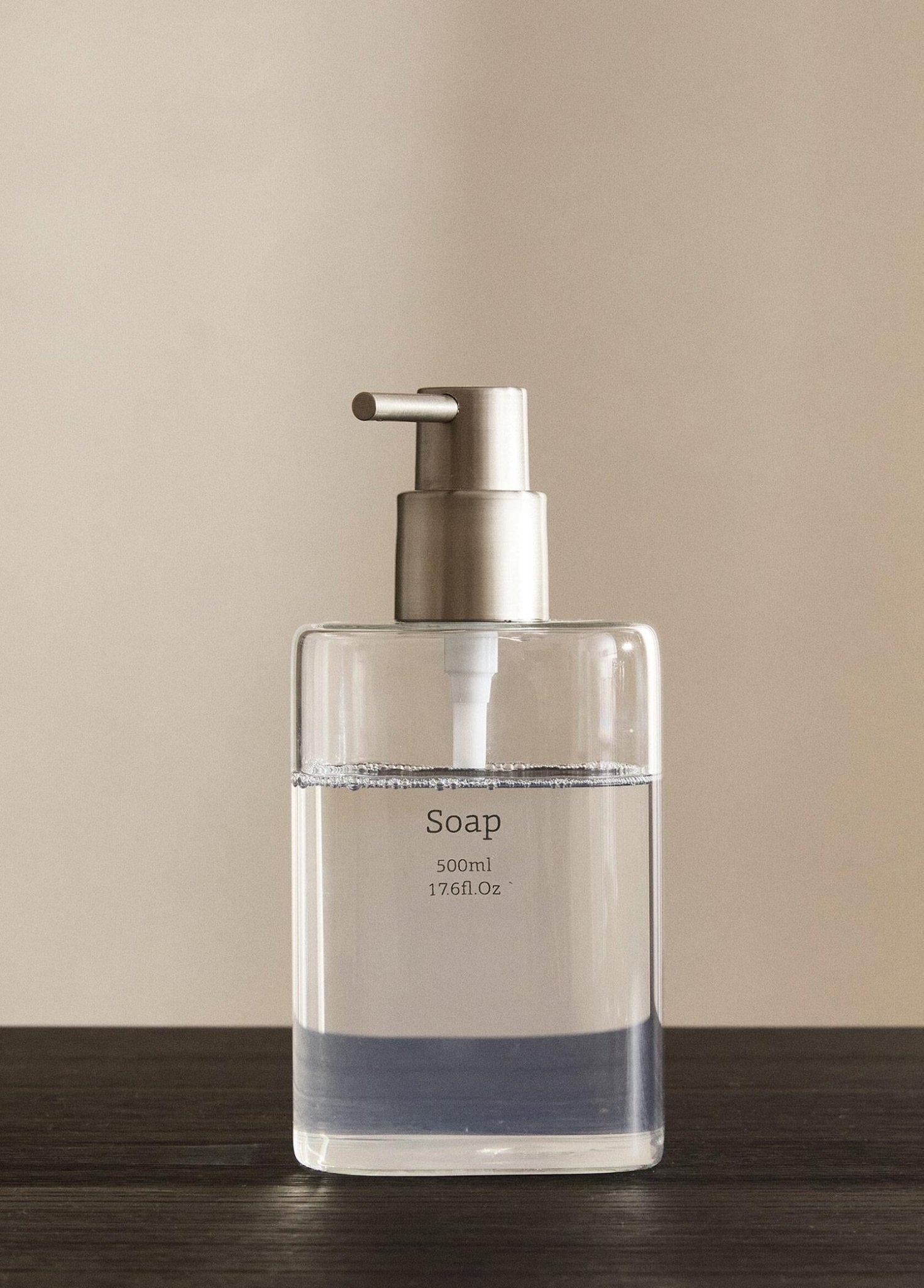 Clear Liquid Soap Dispenser 500 ml - Exporgin - Global Shopping Site