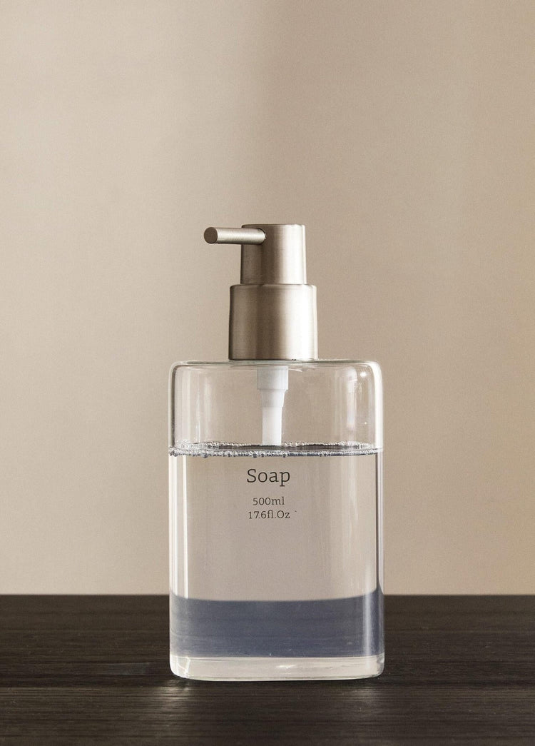 Clear Liquid Soap Dispenser 500 ml - Exporgin - Global Shopping Site