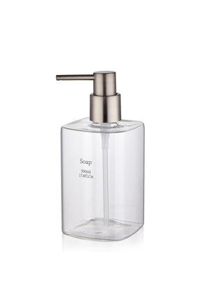 Clear Liquid Soap Dispenser 500 ml - Exporgin - Global Shopping Site