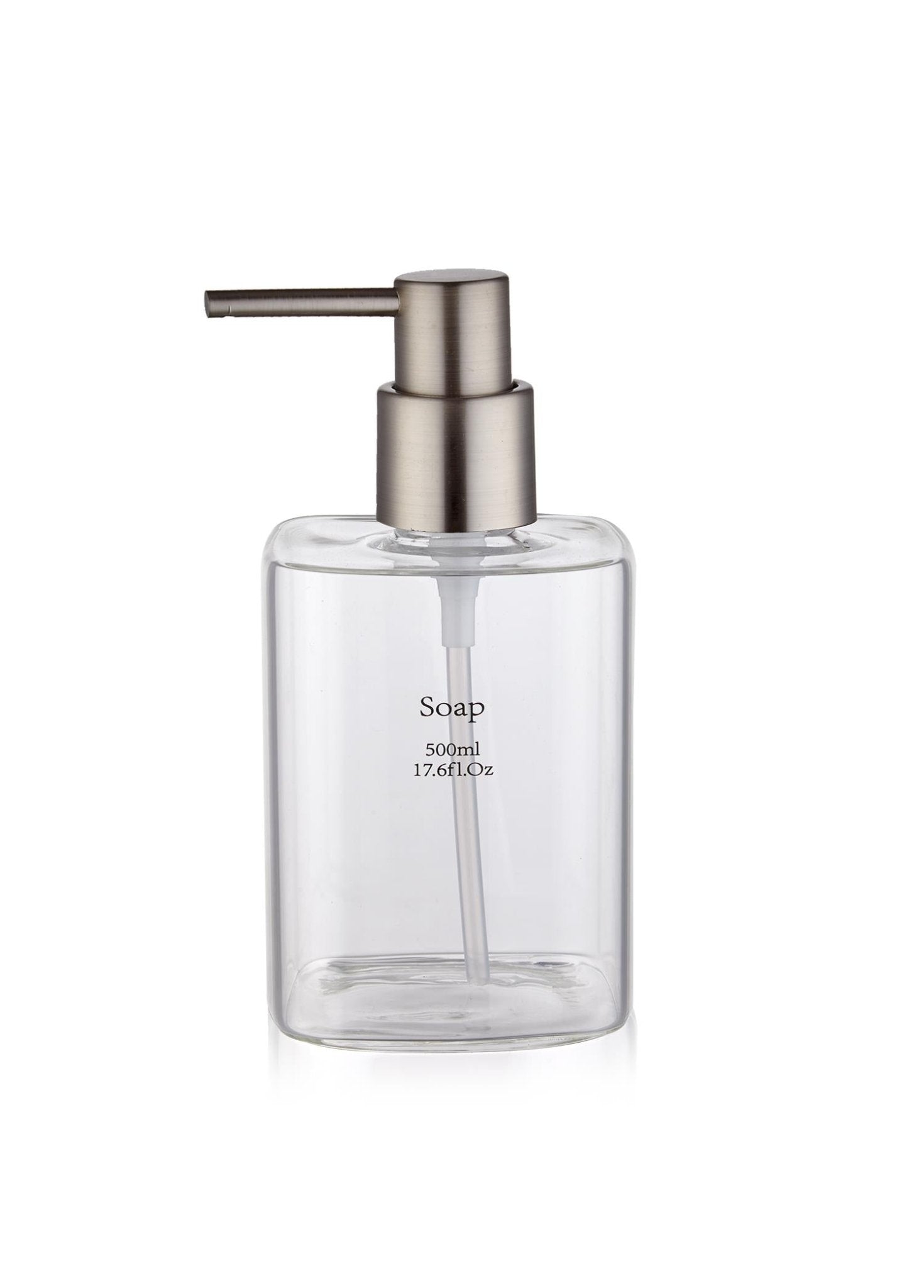 Clear Liquid Soap Dispenser 500 ml - Exporgin - Global Shopping Site