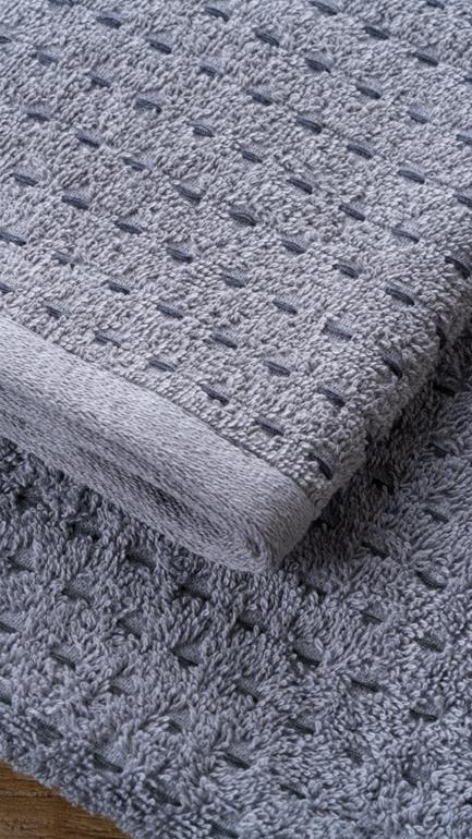 Cappotto da bagno per ospiti in cotone naturale 100% - asciugamano da cucina - 30x50 cm Antracite