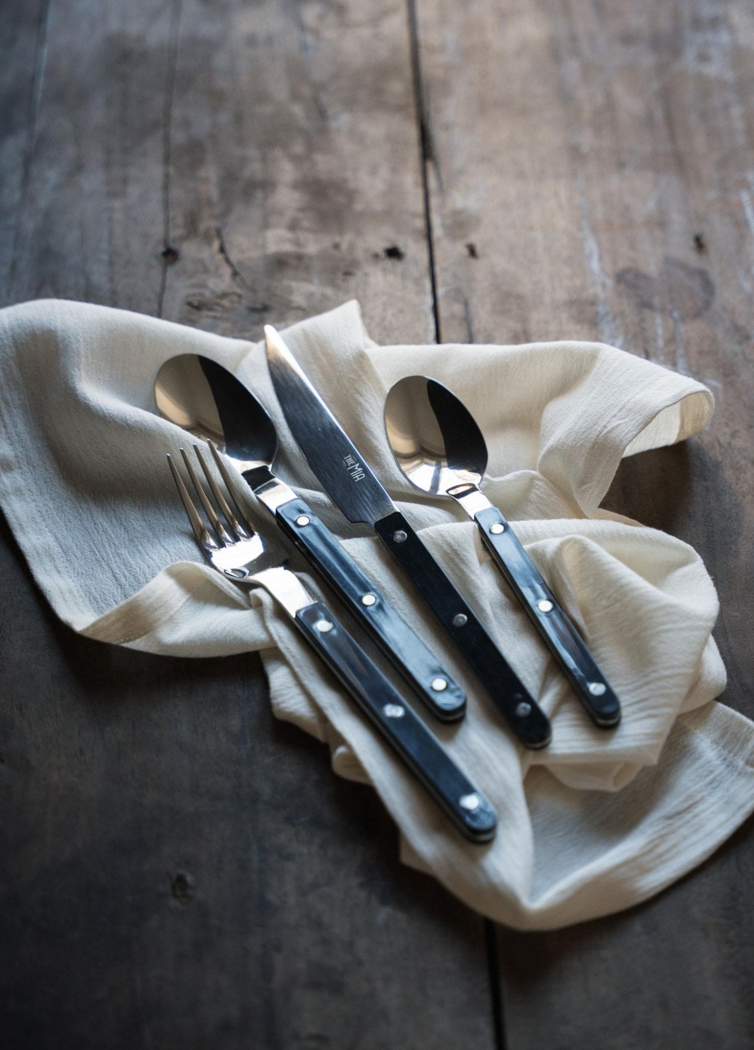 Comida Cutlery Set Black 36 Pieces - Exporgin - Global Shopping Site