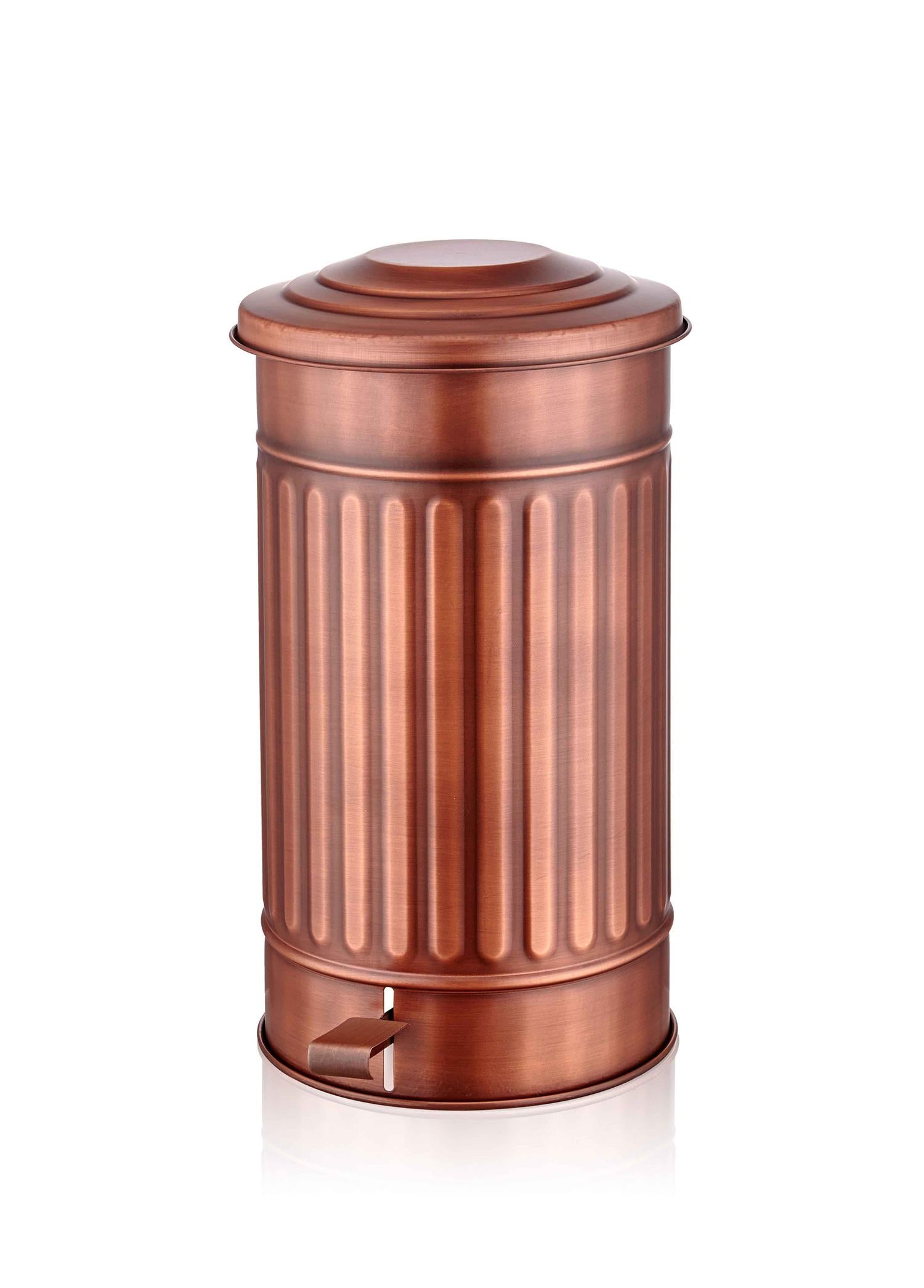 Trash Can Kitchen 24 Lt Copper Coated MGL0013