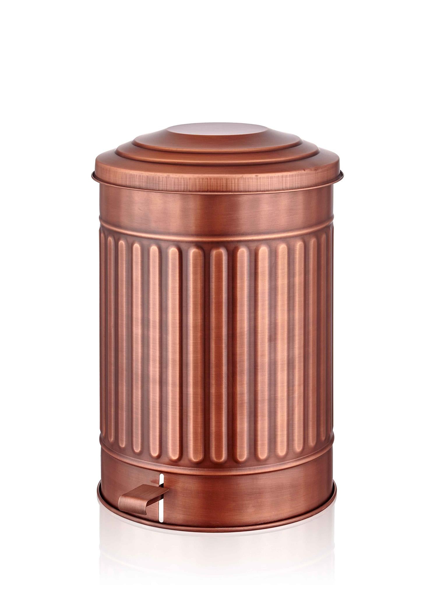 Trash Can Kitchen 37 Lt Copper Coated MGL0012