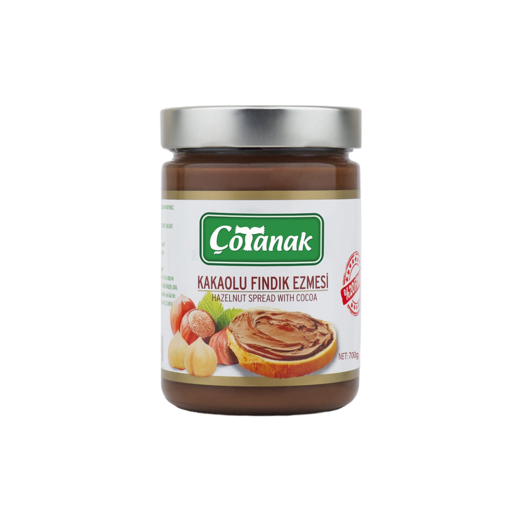 Çotanak – Cocoa Hazelnut Spread – 20% Hazelnut & Additive - Free – 700g (24.69oz) - Exporgin - Global Shopping Site