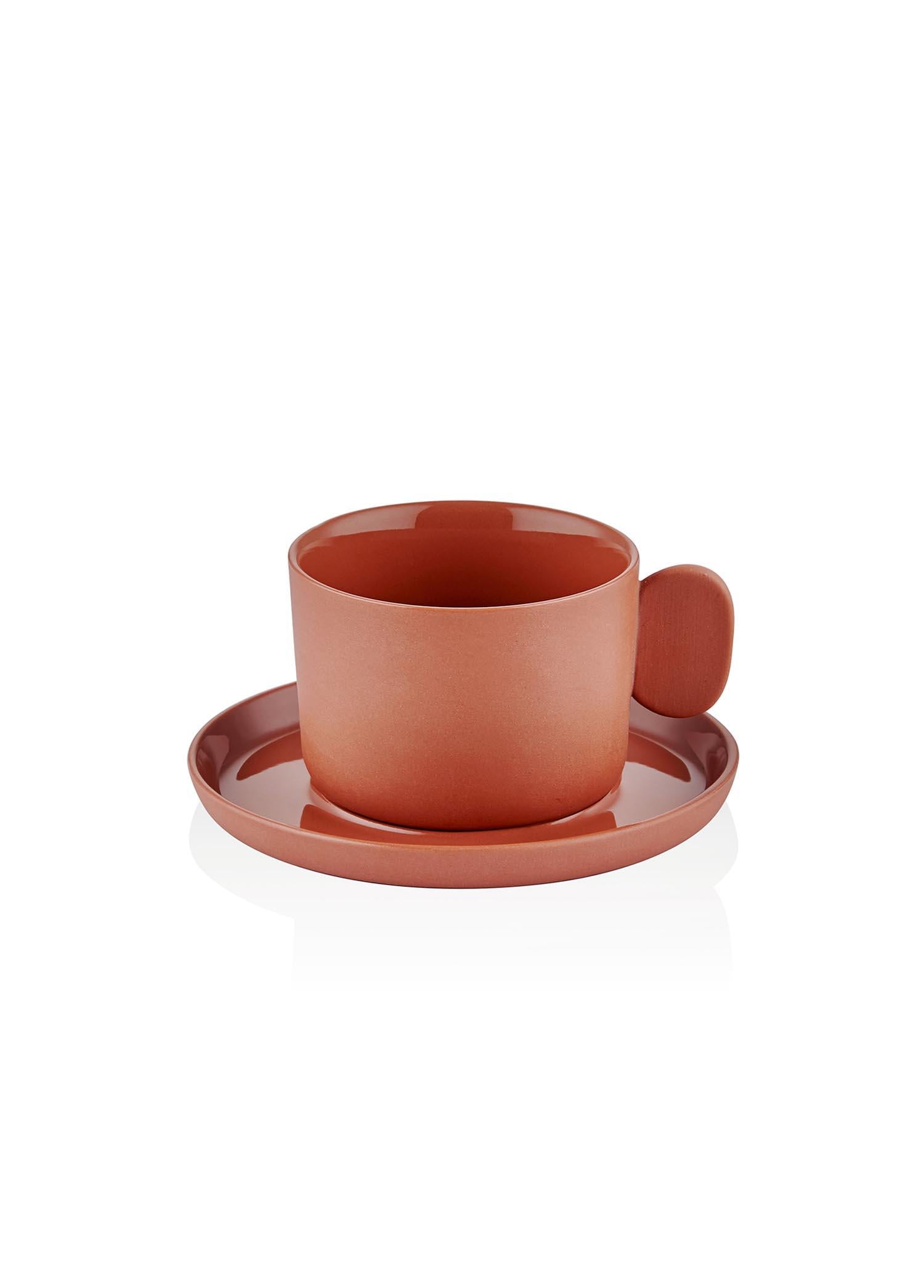 Cotta Limoges Coffee Cup Terracotta 100 ml