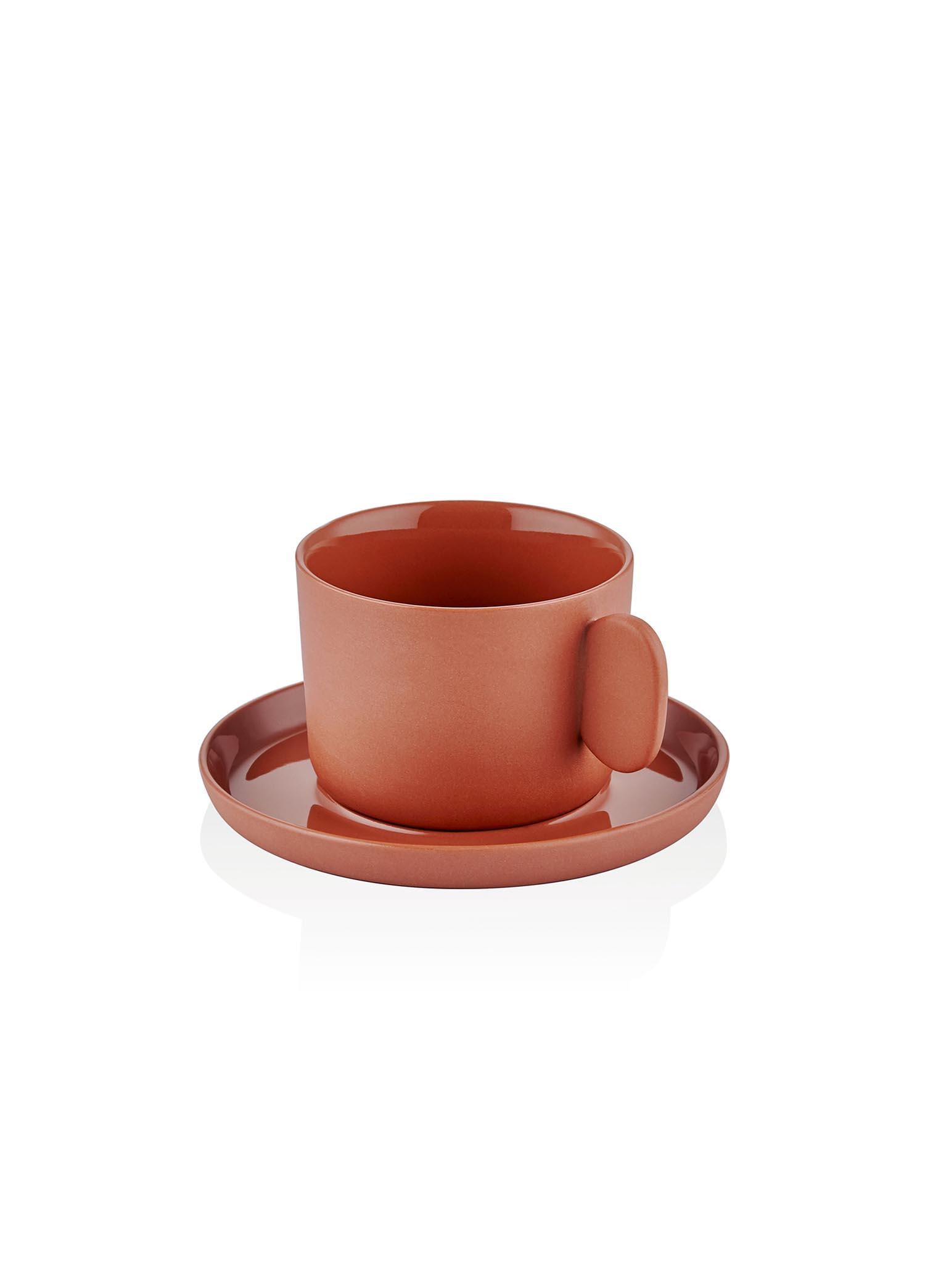 Cotta Limoges Coffee Cup Terracotta 100 ml