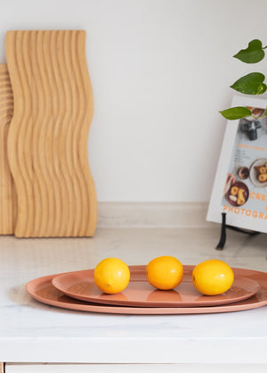 Cotta Limoges Oval Serving Terracota 34x17 cm - Exporgin - Global Shopping Site