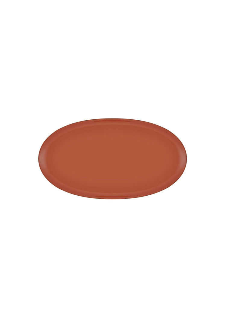 Cotta Limoges Oval Serving Terracota 34x17 cm - Exporgin - Global Shopping Site