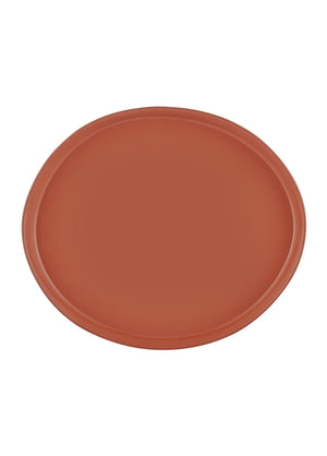 Cotta Limoges Serving Plate Terracotta 27 cm - Exporgin - Global Shopping Site