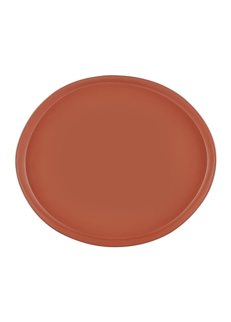 Cotta Limoges Serving Plate Terracotta 27 cm - Exporgin - Global Shopping Site
