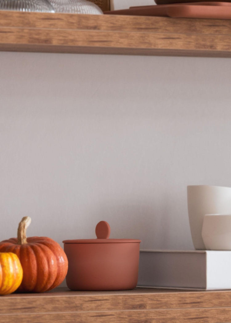 Cotta Limoges Sugar and Jam Bowl Terracotta 9 cm - Exporgin - Global Shopping Site