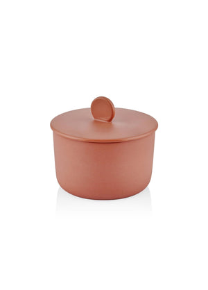 Cotta Limoges Sugar and Jam Bowl Terracotta 9 cm - Exporgin - Global Shopping Site