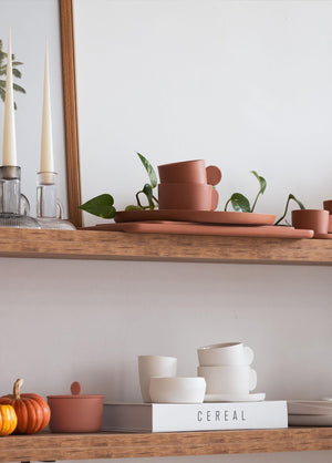 Cotta Limoges Sugar and Jam Bowl Terracotta 9 cm - Exporgin - Global Shopping Site