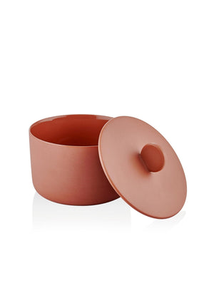 Cotta Limoges Sugar and Jam Bowl Terracotta 9 cm - Exporgin - Global Shopping Site