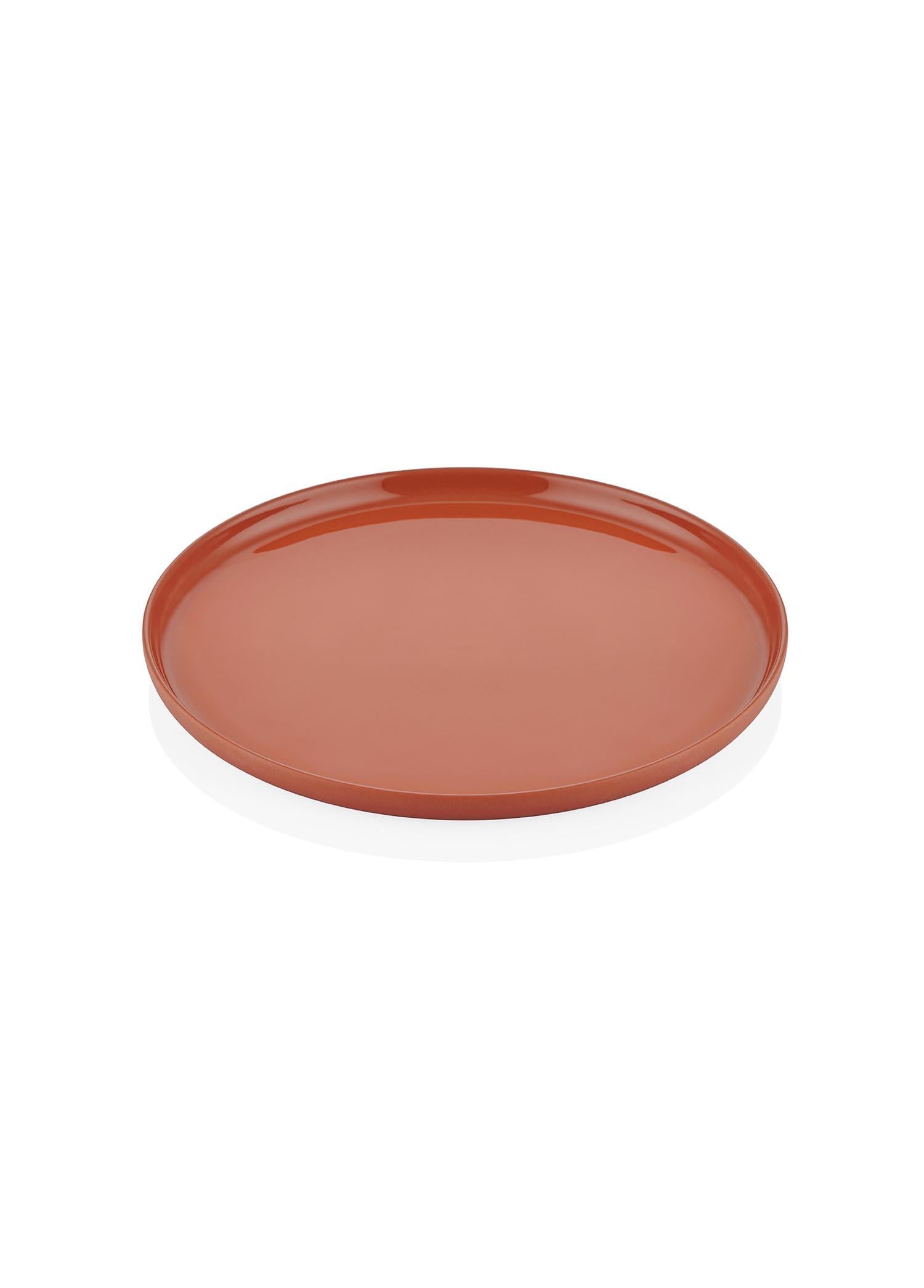 Cotta Limoges Cake Plate Terracotta 21 cm