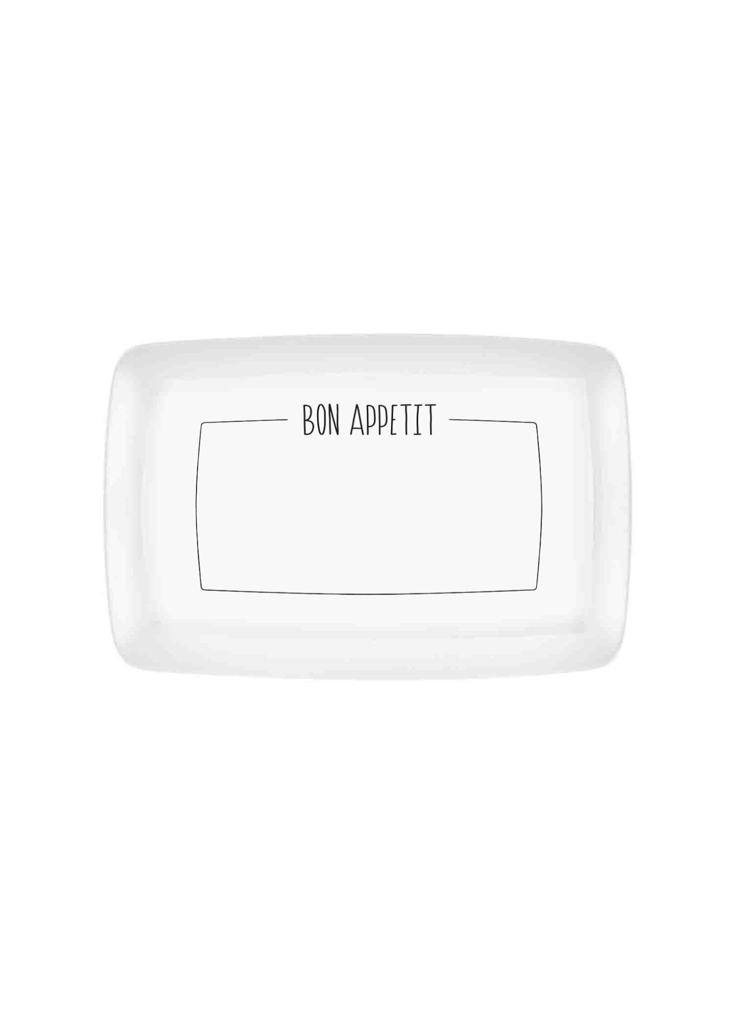 Daily Tunes Rectangular Service - 34x25cm DLY007 - Exporgin | Türkiye Comes to You