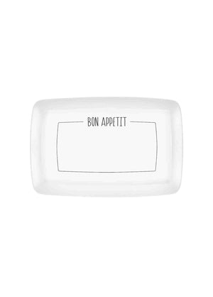 Daily Tunes Rectangular Service - 34x25cm DLY007 - Exporgin | Türkiye Comes to You