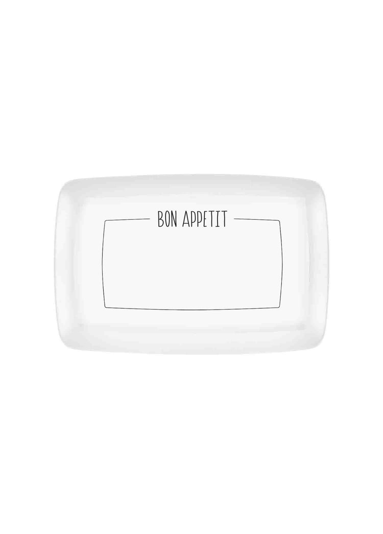 Daily Tunes Rectangular Service - 34x25cm DLY007 - Exporgin | Türkiye Comes to You