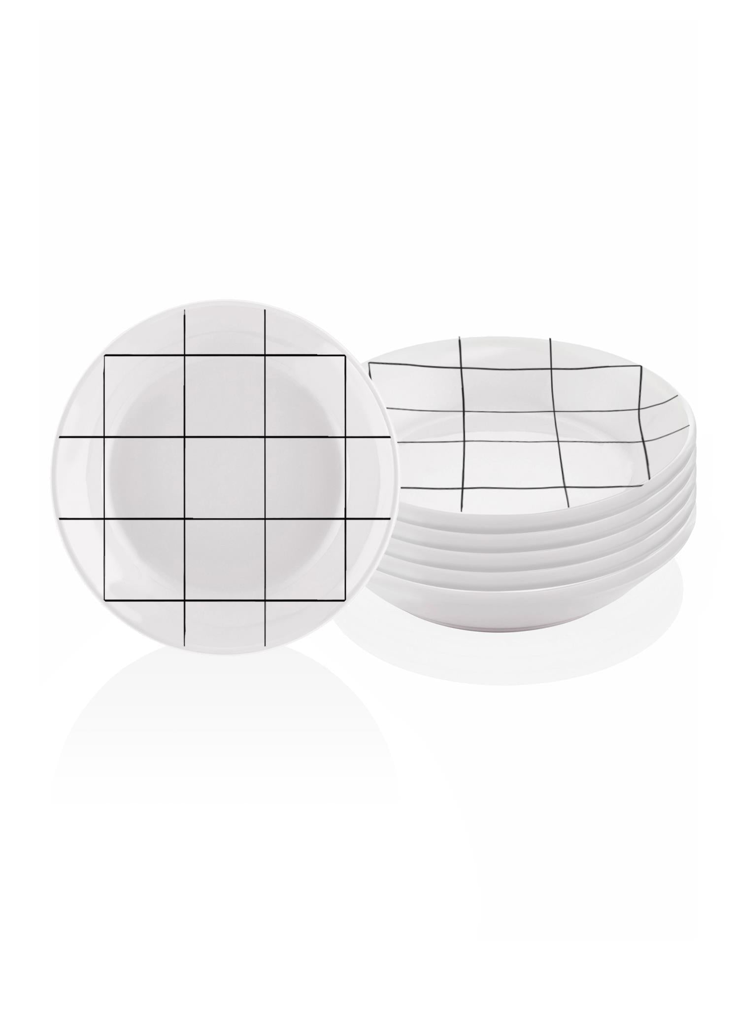 Daily Tunes Dinner Plate - Set of 6 20 cm