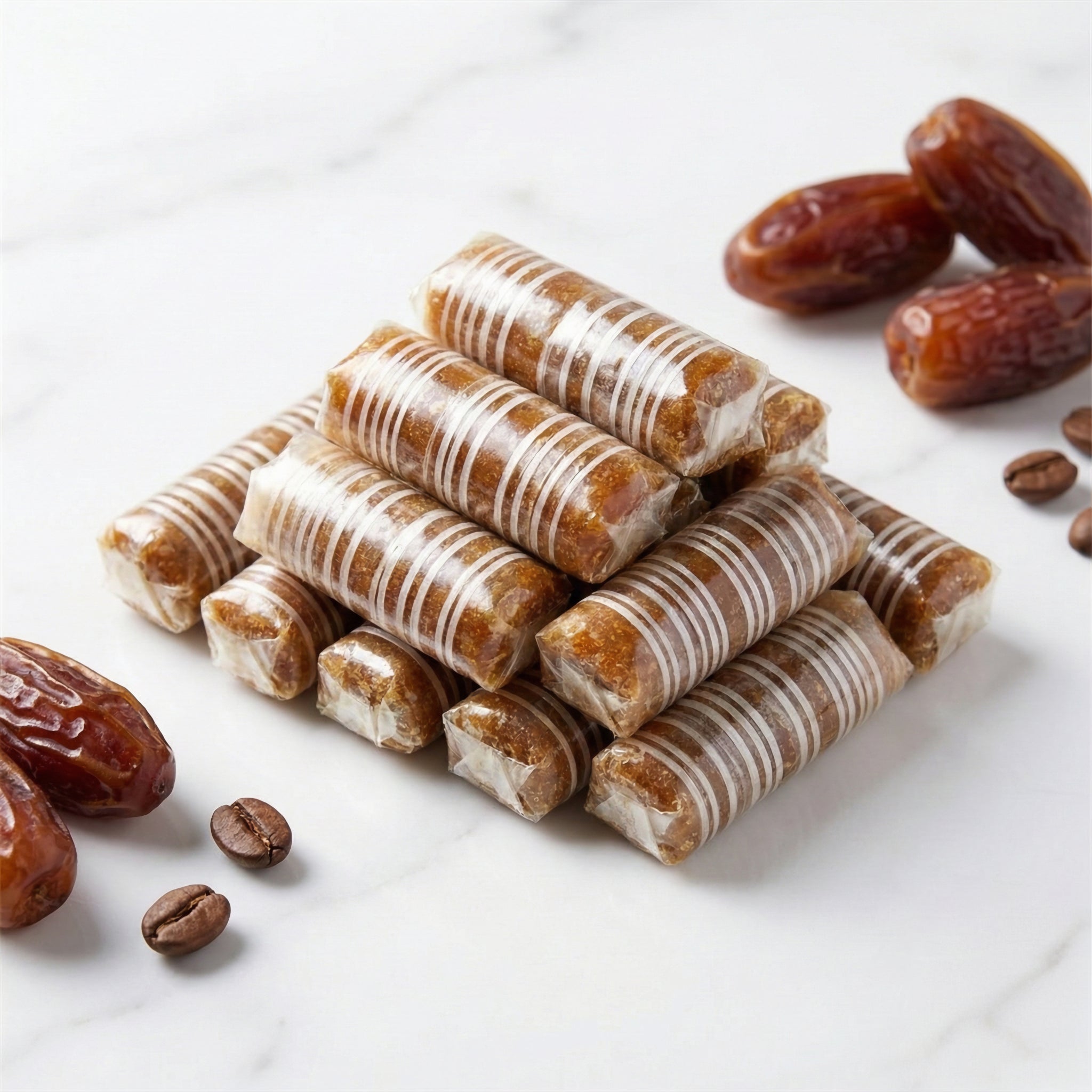 Date Candy Wrapped Mevlana Style Treat with Date Flavor 350g (12.35 oz) - Exporgin | Türkiye Comes to You